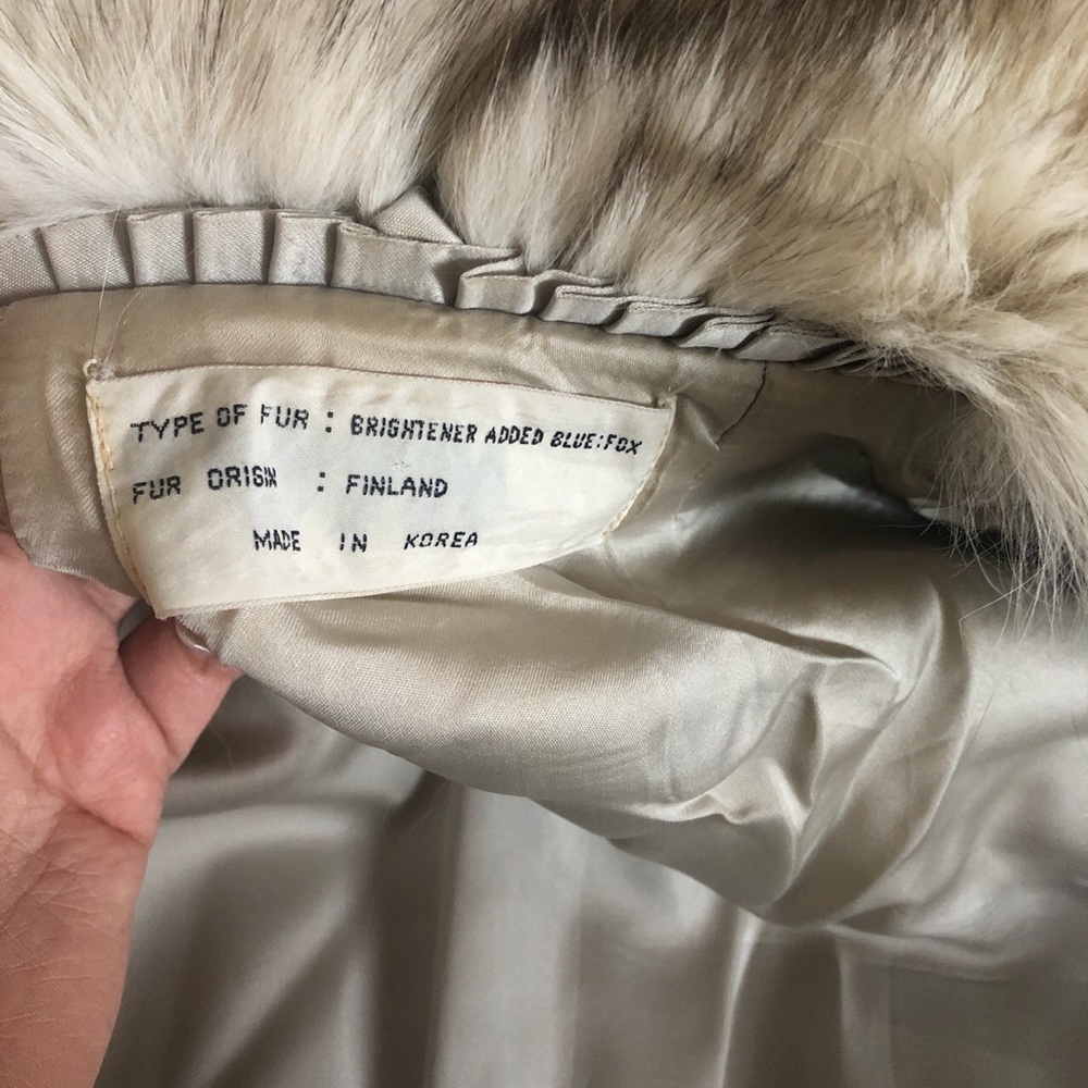 Vintage fox fur coat - Picture 4 of 4